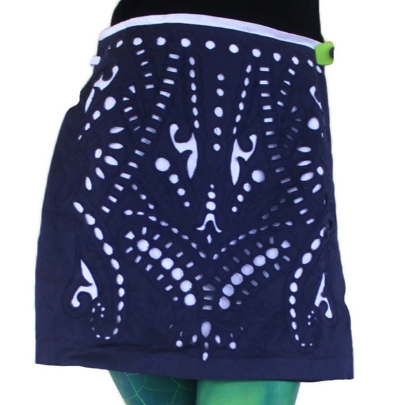 2 x HP! I. Madeline Anthropologie Navy Cut Out - Picture 5 of 8